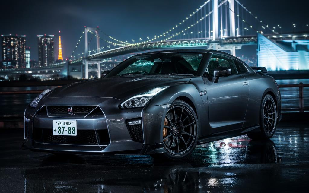 GTR — auto JDM del tour en Tokyo